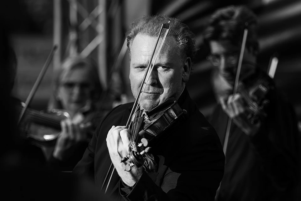 Daniel Hope live auf der Kulturinsel Wöhrmühle Erlangen, Foto: Christina Pöllmann