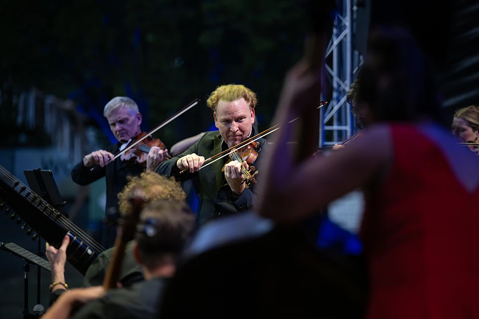 Daniel Hope – Konzertimpression Klassik am Fluss Erlangen, Foto: Christina Pöllmann