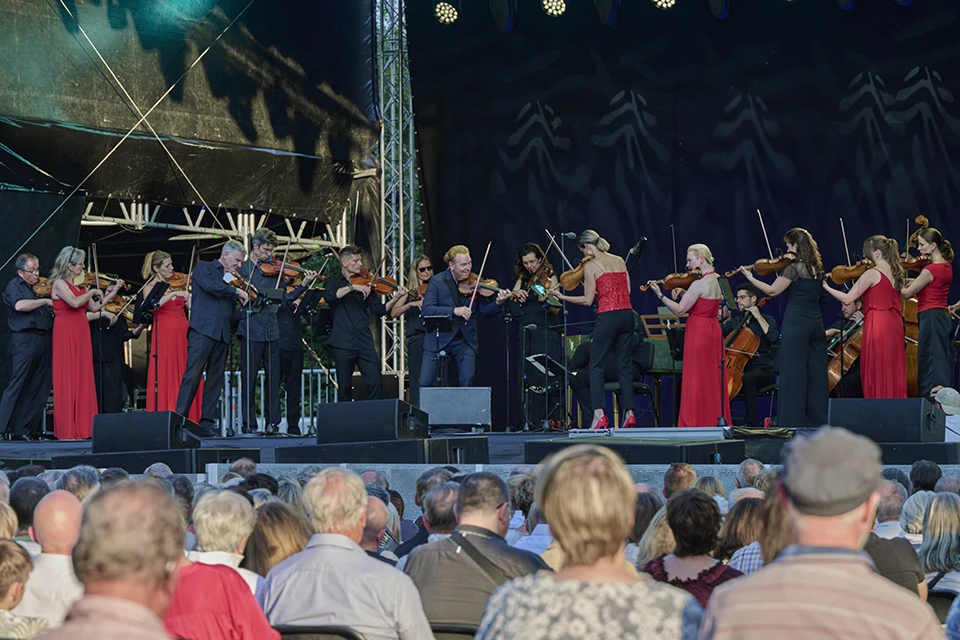 Daniel Hope beim Klassik am Fluss Erlangen, Foto: Gerhard Lehner