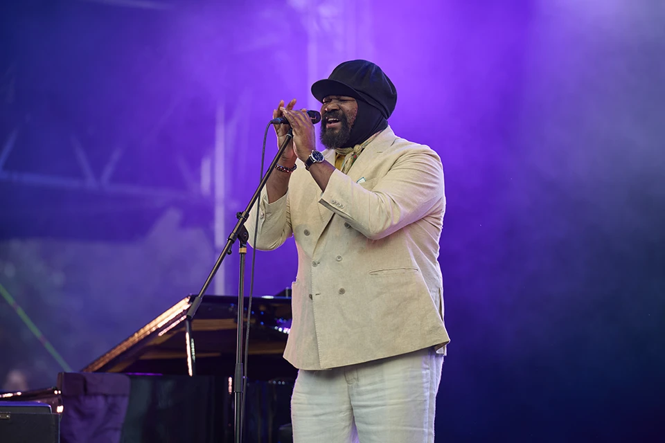 Gregory Porter live – Open-Air Konzert Jazz am Fluss Erlangen, Foto: Gerhard Lehner