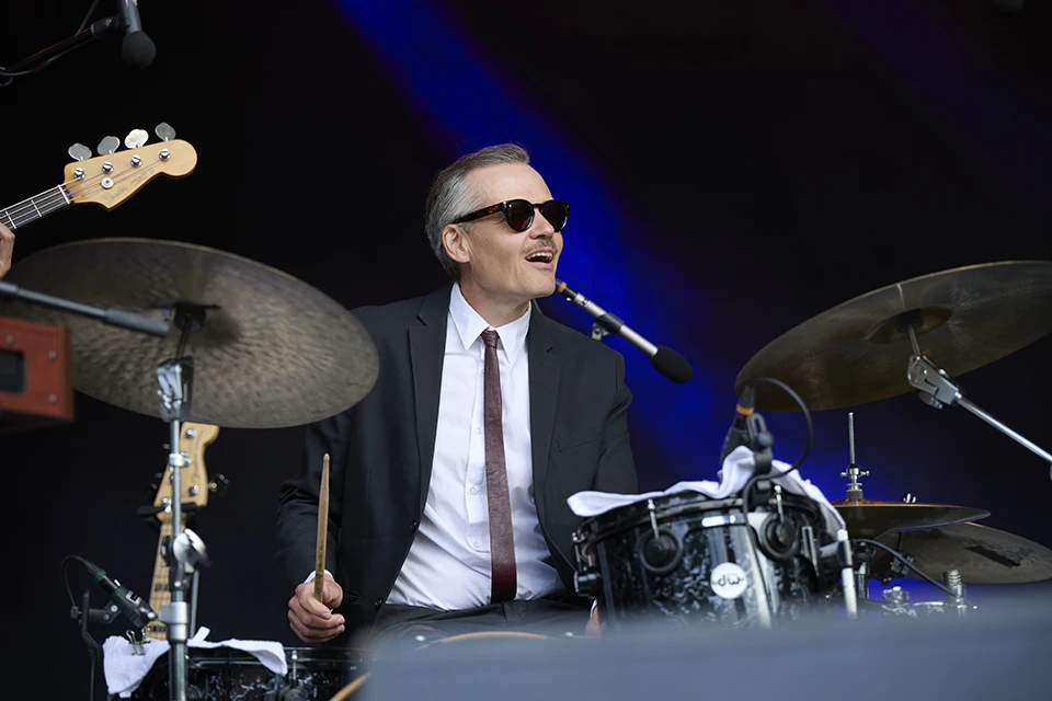 Ina Forsman beim Open-Air-Konzert Jazz am Fluss Erlangen, Foto: Christian Pöllmann