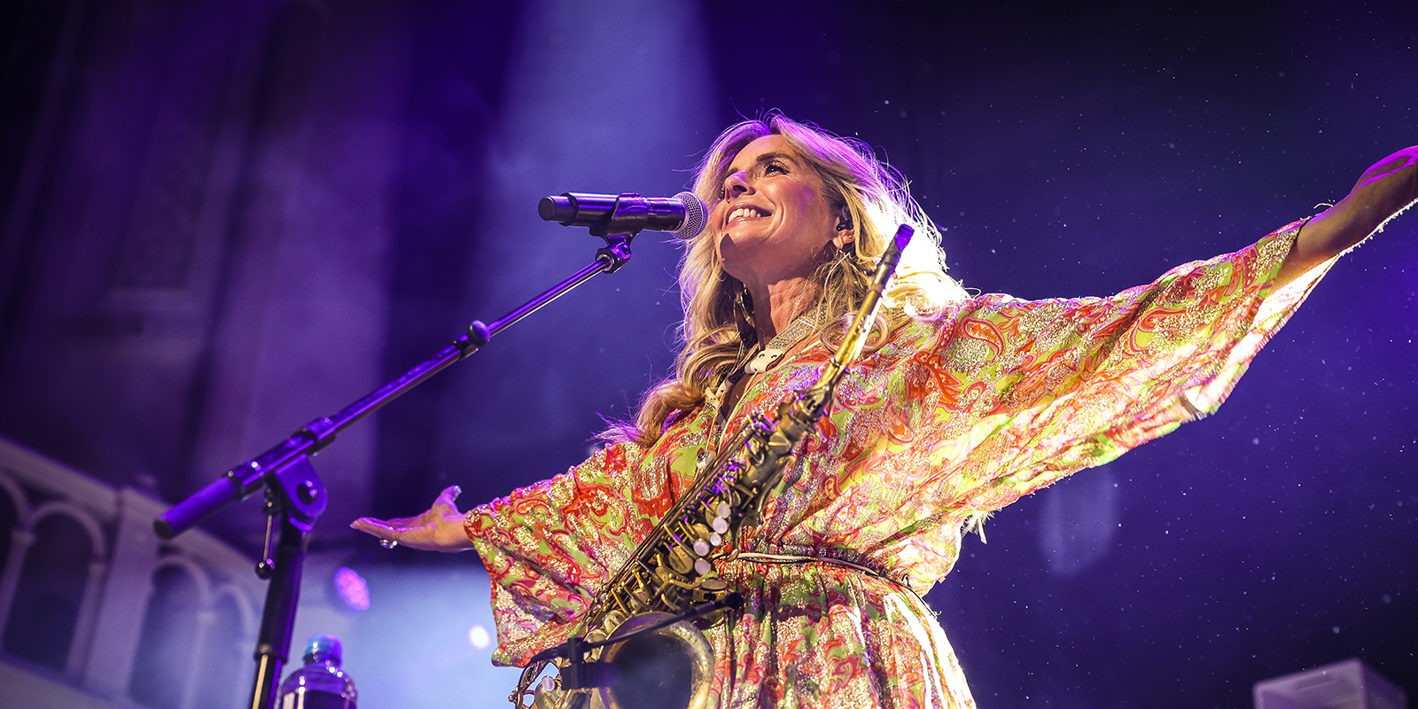 Candy Dulfer – Jazz-Saxophonistin beim Open-Air-Konzert Jazz & Klassik am Fluss Erlangen 2026