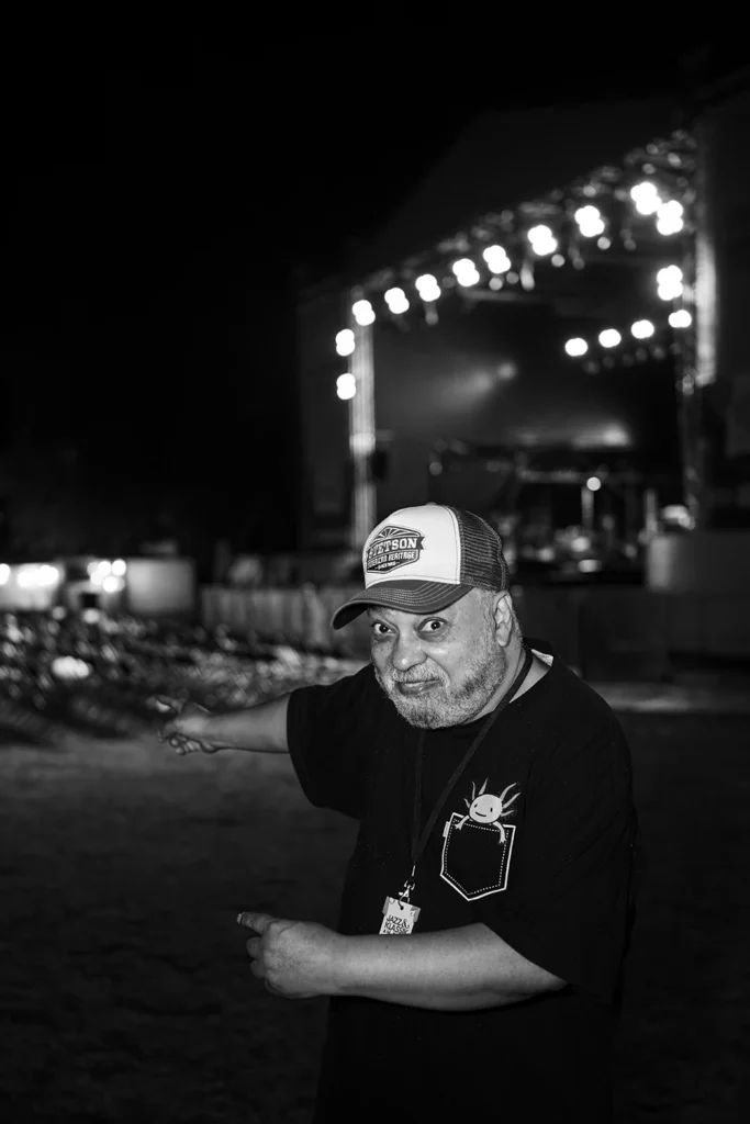 Torsten Goods auf der Bühne – Kulturinsel Wöhrmühle Erlangen, Foto: Christian Pöllmann